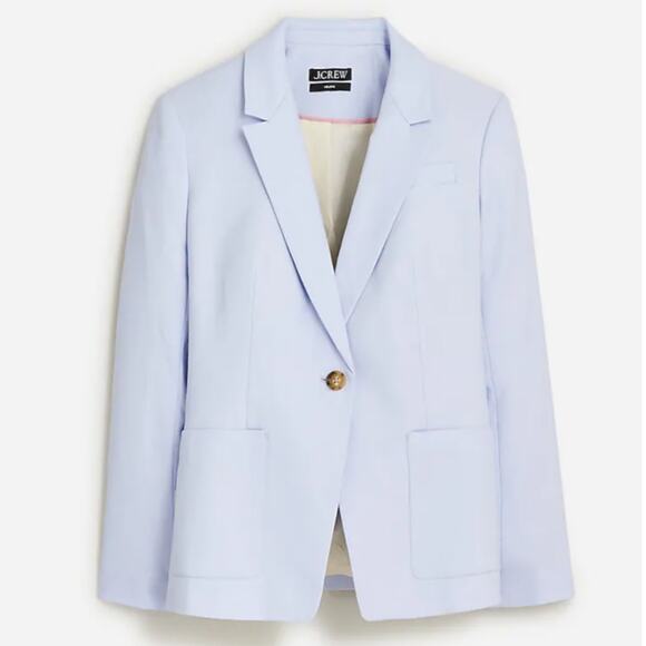 J. Crew Women's Blue Blazer - Size 2 - New with Tags - Picture 1 of 14
